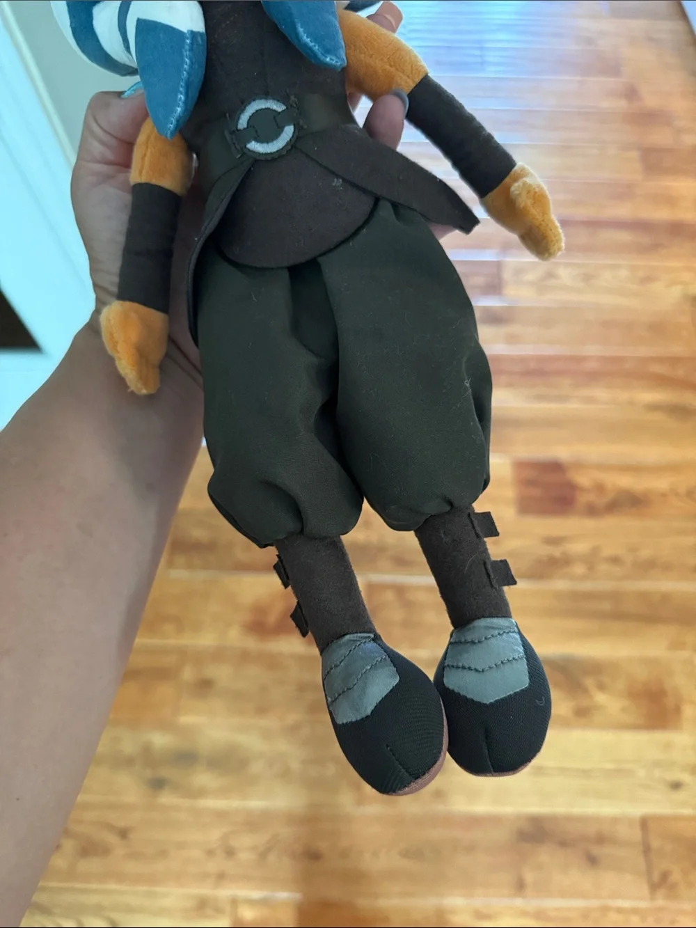 Disney Ahsoka Tano Plush - Orange, Blue & White
